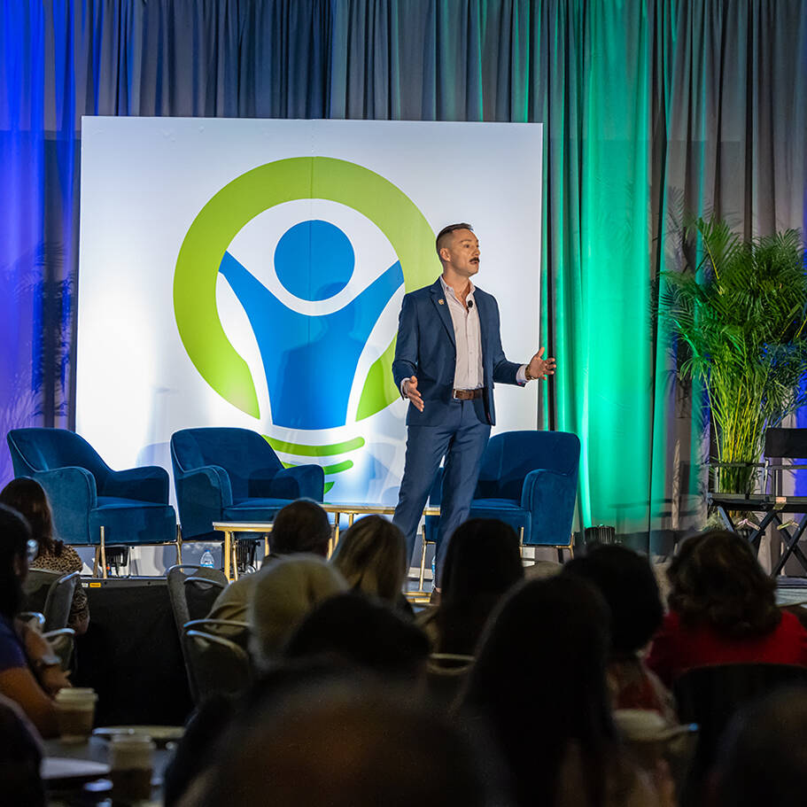 CJ Stermer on Stage at CFY 2024